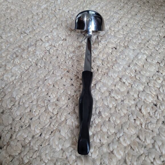 CUTCO 17 KD Stainless Serving Ladle Utensil Brown Handle USA 12” Long - Picture 9 of 10